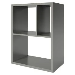 BAUHAUS Phönix Fortuna Raumteiler L X B X H: 34 X 75,1 X 57,9 Cm, Grau, Anzahl Fächer: 3 -BAUHAUS Shop 12 1848