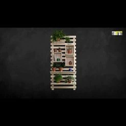 BAUHAUS Astigarraga Tetris Wandregal L X B X H: 40 X 12 X 9,5 Cm, Kiefernholz -BAUHAUS Shop 12 1862