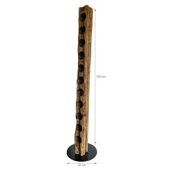 BAUHAUS Wood & Wishes Weinregal Premium Höhe: 158 Cm, Anzahl Flaschen: 11 Stk., Holz, Nussbaum -BAUHAUS Shop 12 1874