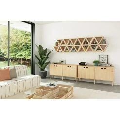 BAUHAUS Astigarraga Wandregal L X B X H: 25 X 36 X 36 Cm, Holz -BAUHAUS Shop 12 1894