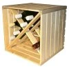 BAUHAUS HolzZollhaus Holzkiste A 1/2 35 X 35 X 32 Cm, Passend Für: 12 Weinflaschen