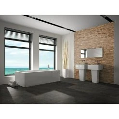 BAUHAUS Indo Holzpaneel 3D Wall Beachwood Nature Walnuss, 610 X 150 X 10 Mm, 10 Paneele -BAUHAUS Shop 12 191