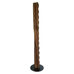 BAUHAUS Wood & Wishes Weinregal Premium Seitlich Höhe: 158 Cm, Anzahl Flaschen: 11 Stk., Holz, Nussbaum -BAUHAUS Shop 12 1917