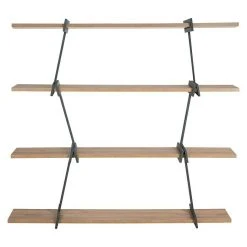 BAUHAUS Phönix Regal Babylon L X B X H: 30 X 120 X 134 Cm, Eiche, Traglast: 10 Kg/Boden