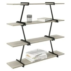 BAUHAUS Phönix Regal Babylon L X B X H: 30 X 120 X 134 Cm, Eiche, Traglast: 10 Kg/Boden -BAUHAUS Shop 12 1923