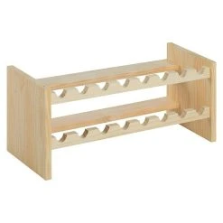 BAUHAUS Astigarraga Weinregal L X B X H: 25 X 68 X 30 Cm, Anzahl Flaschen: 16 Stk.