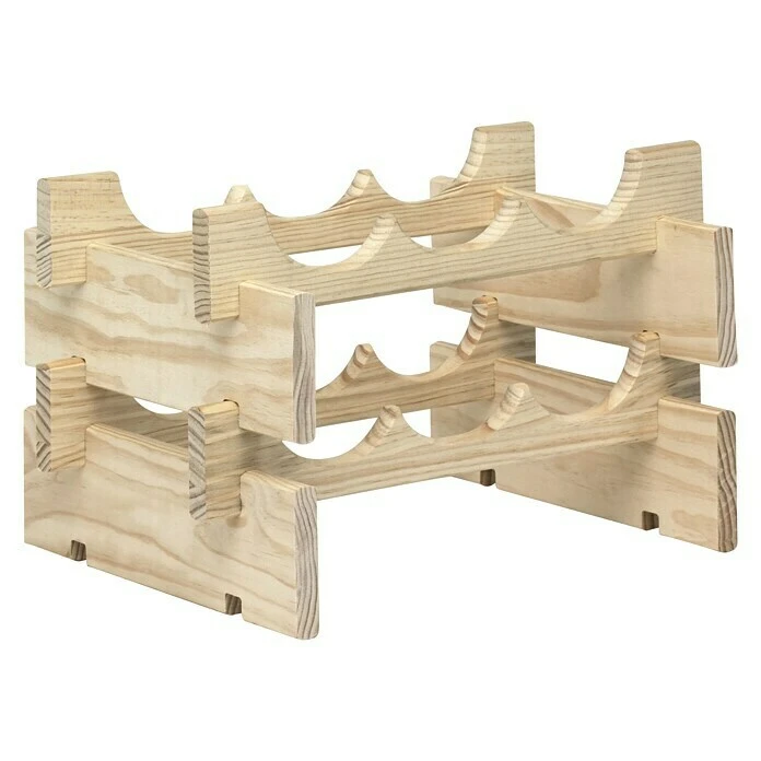 BAUHAUS Astigarraga Weinregal L X B X H: 29 X 39 X 25 Cm, Anzahl Flaschen: 6 Stk. 1 BAUHAUS Astigarraga Weinregal L X B X H: 29 X 39 X 25 Cm, Anzahl Flaschen: 6 Stk.