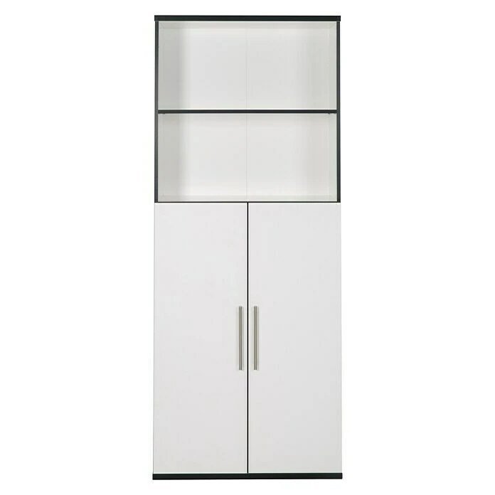 BAUHAUS Phönix Chicago Türelement L X B X H: 1,6 X 40 X 114 Cm, Passend Für: Phönix Chicago Regal, Weiß/Schwarz 3 BAUHAUS Phönix Chicago Türelement L X B X H: 1,6 X 40 X 114 Cm, Passend Für: Phönix Chicago Regal, Weiß/Schwarz – Bild 3