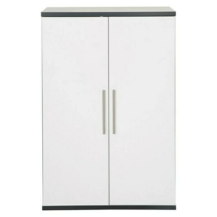 BAUHAUS Phönix Chicago Türelement L X B X H: 1,6 X 40 X 114 Cm, Passend Für: Phönix Chicago Regal, Weiß/Schwarz 4 BAUHAUS Phönix Chicago Türelement L X B X H: 1,6 X 40 X 114 Cm, Passend Für: Phönix Chicago Regal, Weiß/Schwarz – Bild 4