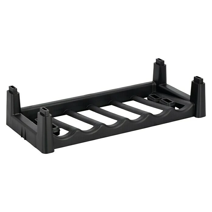 BAUHAUS Flaschenregal Cover Line 28 X 58 X 14 Cm, Schwarz 1 BAUHAUS Flaschenregal Cover Line 28 X 58 X 14 Cm, Schwarz