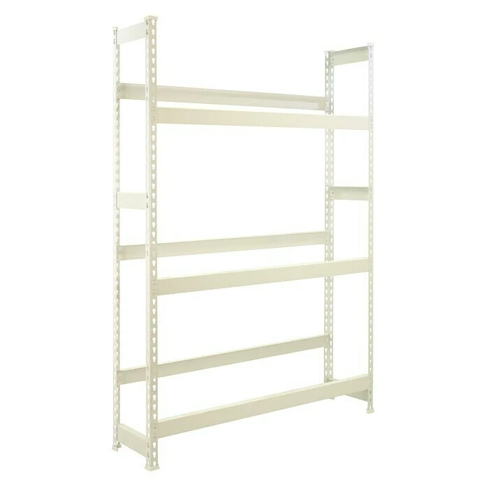 BAUHAUS Simonrack Simonbottle Metall-Getränkekistenregal Bottleclick L X B X H: 30 X 100 X 180 Cm, Traglast: 100 Kg/Boden, Anzahl Böden: 3, Weiß 2 BAUHAUS Simonrack Simonbottle Metall-Getränkekistenregal Bottleclick L X B X H: 30 X 100 X 180 Cm, Traglast: 100 Kg/Boden, Anzahl Böden: 3, Weiß – Bild 2