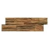 BAUHAUS Indo Holzpaneel 3D Wall Diamondwood Nature Teak, 555 X 180 X 10 Mm, 10 Paneele