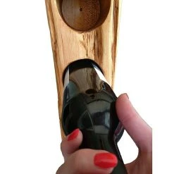 BAUHAUS Wood & Wishes Weinregal Premium Höhe: 158 Cm, Anzahl Flaschen: 11 Stk., Holz, Teak -BAUHAUS Shop 12 1987