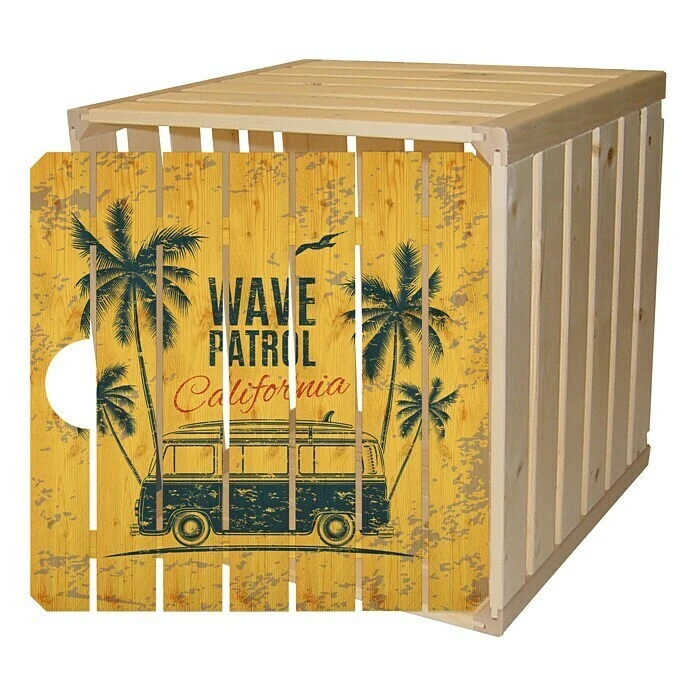 BAUHAUS HolzZollhaus Holzkiste A 1/2 35 X 35 X 32 Cm, Beachbus, Gehobelt 1 BAUHAUS HolzZollhaus Holzkiste A 1/2 35 X 35 X 32 Cm, Beachbus, Gehobelt