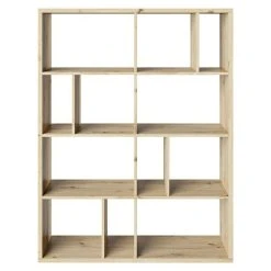 BAUHAUS Phönix Fortuna Raumteiler L X B X H: 34 X 112,5 X 146,6 Cm, Eiche, Anzahl Fächer: 12 -BAUHAUS Shop 12 2009