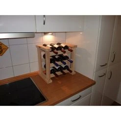 BAUHAUS Promadino Weinregal Bordeaux 43,6 X 30 X 40 Cm, Anzahl Flaschen: 9