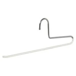 BAUHAUS Pador Hosenbügel Weiß, Metall
