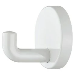 BAUHAUS Garderobenhaken Ø X L: 40 X 30 Mm, Polyamid, Wandmontage, Weiß