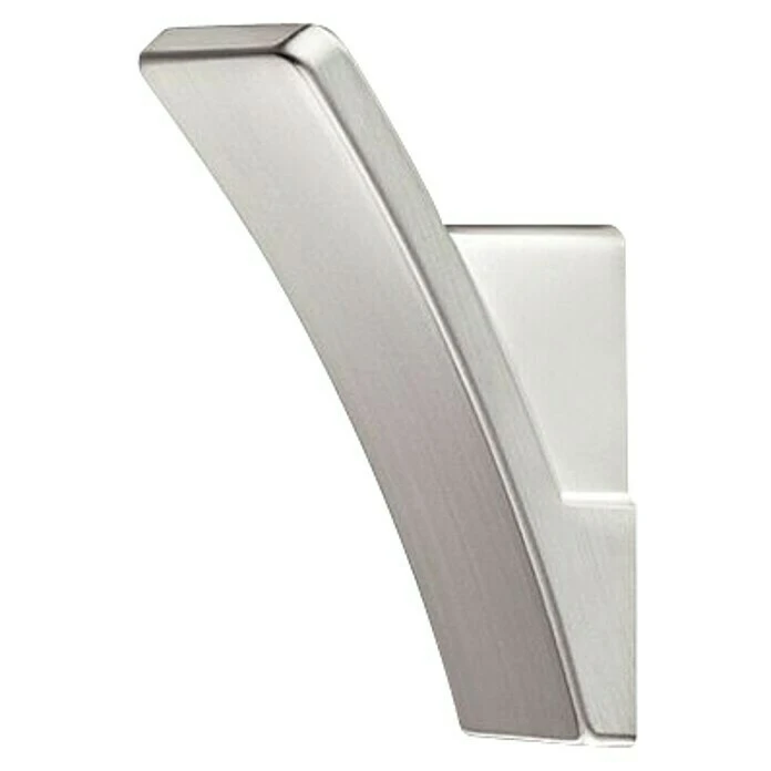 BAUHAUS Garderobenhaken 30 X 25 X 56 Mm, Zinkdruckguss, Gebürstet 1 BAUHAUS Garderobenhaken 30 X 25 X 56 Mm, Zinkdruckguss, Gebürstet