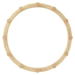 BAUHAUS Umbra Garderobenhaken-Set Slinka L X B X H: 4,8 X 42,8 X 11,4 Cm, Anzahl Haken: 12 Stk., Esche Natur