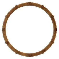 BAUHAUS Umbra Garderobenhaken-Set Slinka L X B X H: 4,8 X 42,8 X 11,4 Cm, Anzahl Haken: 12 Stk., Walnuss