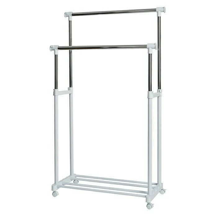 BAUHAUS Kleiderwagen XXL L X B: 44 X 134 Cm, Höhenverstellung: 95 Cm - 169 Cm 2 BAUHAUS Kleiderwagen XXL L X B: 44 X 134 Cm, Höhenverstellung: 95 Cm - 169 Cm – Bild 2