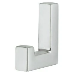 BAUHAUS Häfele Garderobenhaken L X B X H: 42 X 10 X 45 Mm, Verchromt Matt