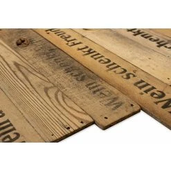 BAUHAUS Wodewa Echtholzriemchen Weinkisten-Design 480 X 80 Mm, Stärke: 6 Mm - 7 Mm, 0,5 M² -BAUHAUS Shop 12 216