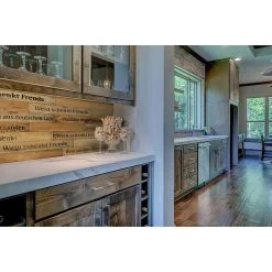 BAUHAUS Wodewa Echtholzriemchen Weinkisten-Design 480 X 80 Mm, Stärke: 6 Mm - 7 Mm, 0,5 M² -BAUHAUS Shop 12 217