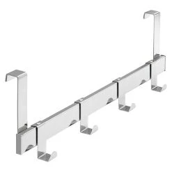 BAUHAUS Siro Türgarderobe 1443 Chrom L X H: 404 X 51 Mm, Anzahl Haken: 4 Stk., Verchromt -BAUHAUS Shop 12 2185