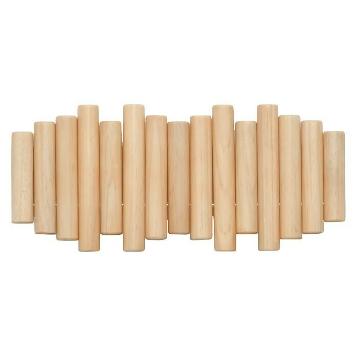 BAUHAUS Umbra Garderobenleiste Picket Natural L X B X H: 38,1 X 4,4 X 16,5 Cm, Kiefer Natur 2 BAUHAUS Umbra Garderobenleiste Picket Natural L X B X H: 38,1 X 4,4 X 16,5 Cm, Kiefer Natur – Bild 2