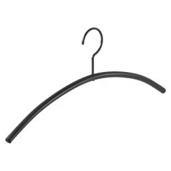 BAUHAUS Pador Kleiderbügel Timeless Schwarz, Metall