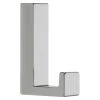 BAUHAUS Siro Garderobenhaken L X B X H: 15 X 61 X 40 Mm, Anzahl Haken: 1 Stk., Silber