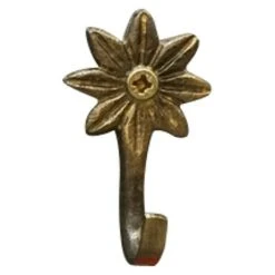 BAUHAUS Häfele Garderobenhaken L X B X H: 36 X 50 X 3 Mm, Braun