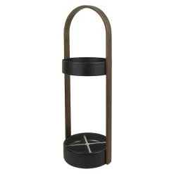 BAUHAUS Umbra Schirmständer Hub Ø X H: 22,2 X 68,6 Cm, Walnuss