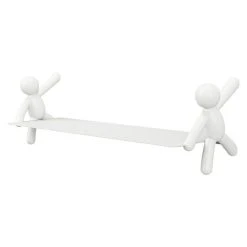 BAUHAUS Kleiderhaken Buddy 7,5 X 16,8 Cm, Weiß, Traglast: 2,2 Kg/Haken -BAUHAUS Shop 12 2258