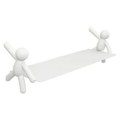 BAUHAUS Kleiderhaken Buddy 7,5 X 16,8 Cm, Weiß, Traglast: 2,2 Kg/Haken -BAUHAUS Shop 12 2259