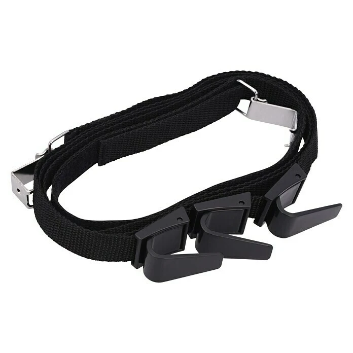 BAUHAUS Siro Wand- & Türgarderobenleiste H206/A3ZN1V1B L X B X H: 25 X 2.080 X 37 Mm, Anzahl Haken: 3 Stk., Schwarz 4 BAUHAUS Siro Wand- & Türgarderobenleiste H206/A3ZN1V1B L X B X H: 25 X 2.080 X 37 Mm, Anzahl Haken: 3 Stk., Schwarz – Bild 4