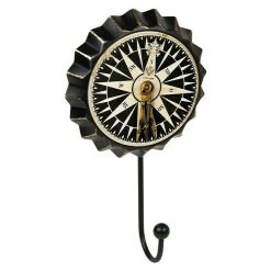 BAUHAUS Nesu Garderobenhaken Kompass L X B X H: 190 X 110 X 45 Mm, Anzahl Haken: 1 Stk.