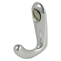 BAUHAUS Häfele Garderobenhaken Aluminium Poliert Höhe: 31 Mm, Aluminium