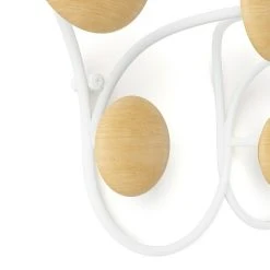 BAUHAUS Umbra Garderobenleiste Dotsy L X B X H: 10,5 X 43,2 X 17,2 Cm, Anzahl Haken: 7 Stk., Weiß -BAUHAUS Shop 12 2305