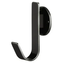 BAUHAUS Häfele Garderobenhaken L X B X H: 60 X 20 X 92 Mm, Schwarz