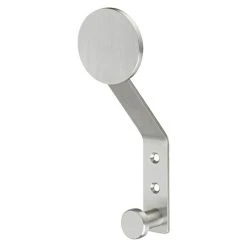 BAUHAUS Häfele Garderobenhaken L X B X H: 55 X 20 X 155 Mm, Anzahl Haken: 2 Stk.