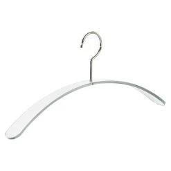 BAUHAUS Pador Kleiderbügel Curve Transparent, Acrylglas