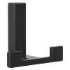 BAUHAUS Siro Garderobenhaken L X B X H: 70 X 61 X 40 Mm, Anzahl Haken: 2 Stk., Schwarz