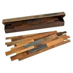 BAUHAUS Wodewa Holzpaneel Design Original Altholz 700 X 160 Mm, Stärke: 4 Mm - 6 Mm, 1 Matte -BAUHAUS Shop 12 233