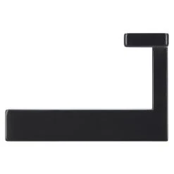 BAUHAUS Siro Garderobenhaken L X B X H: 70 X 61 X 40 Mm, Anzahl Haken: 2 Stk., Schwarz -BAUHAUS Shop 12 2330