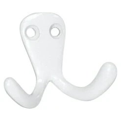 BAUHAUS Häfele Garderobenhaken Höhe: 50 Mm, Weiß
