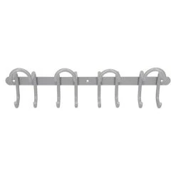 BAUHAUS Siro Hakenleiste 1783 Aluminium L X H: 400 X 132 Mm, Anzahl Haken: 8 Stk. -BAUHAUS Shop 12 2360