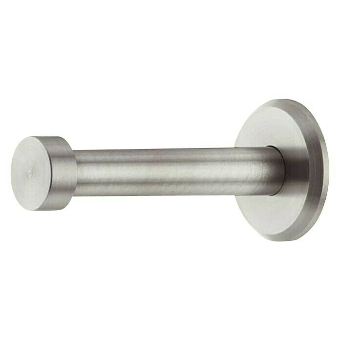 BAUHAUS Garderobenhaken Ausstattung: 1 Haken, Ø X L: 30 X 72 Mm, Edelstahl, Gebürstet, Matt 1 BAUHAUS Garderobenhaken Ausstattung: 1 Haken, Ø X L: 30 X 72 Mm, Edelstahl, Gebürstet, Matt